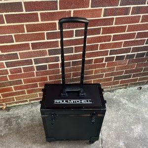 Paul Mitchell Kit Trunk Rollingcase Makeup Hair Rolling Trunk